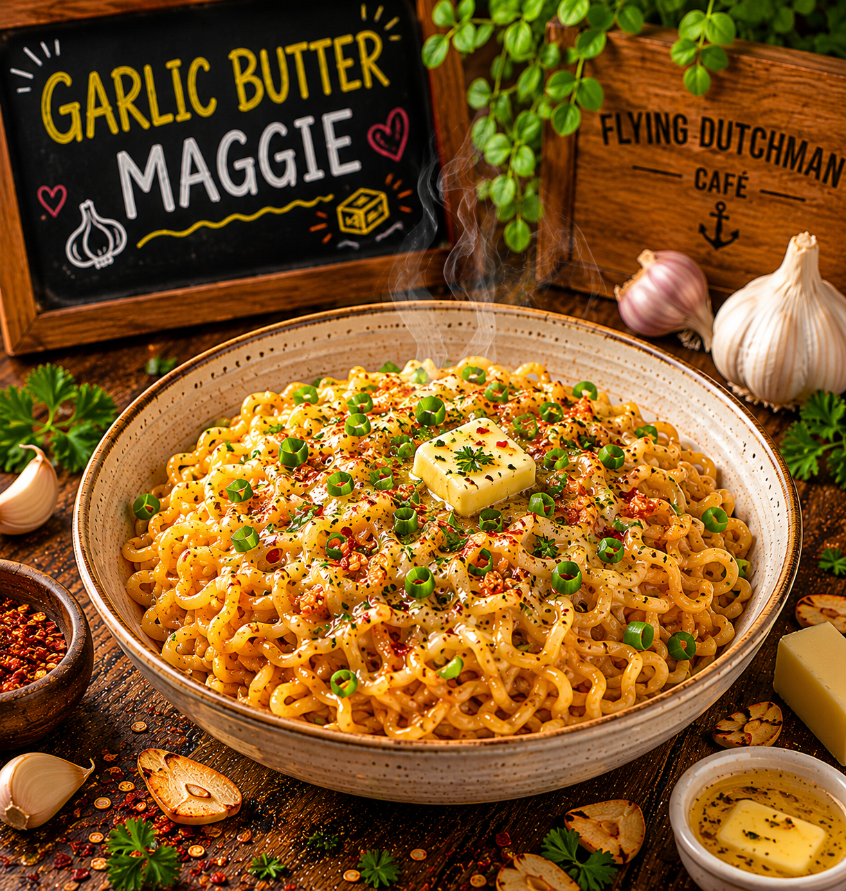 Garlic Butter Maggi