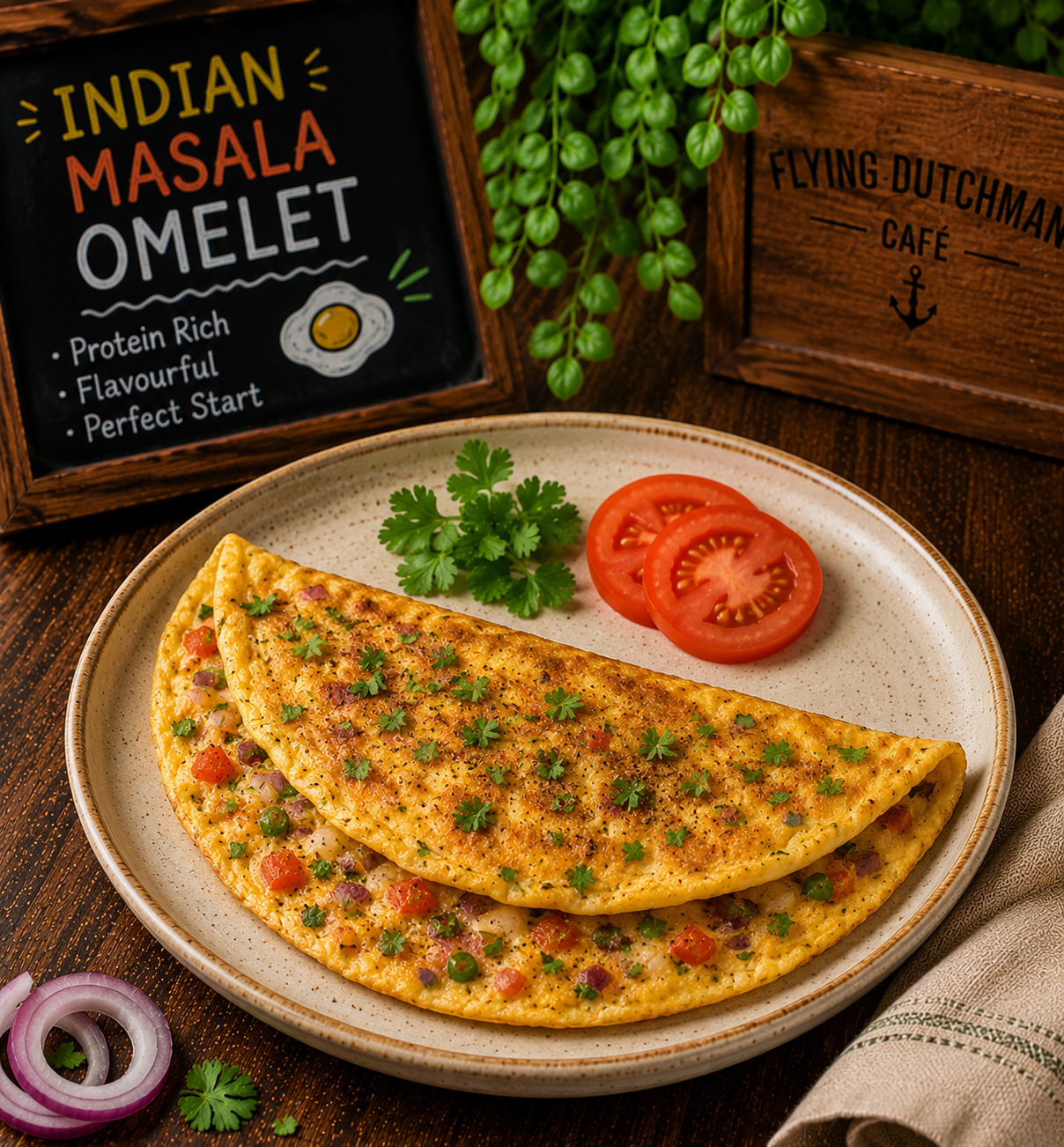 Indian Masala Omelet