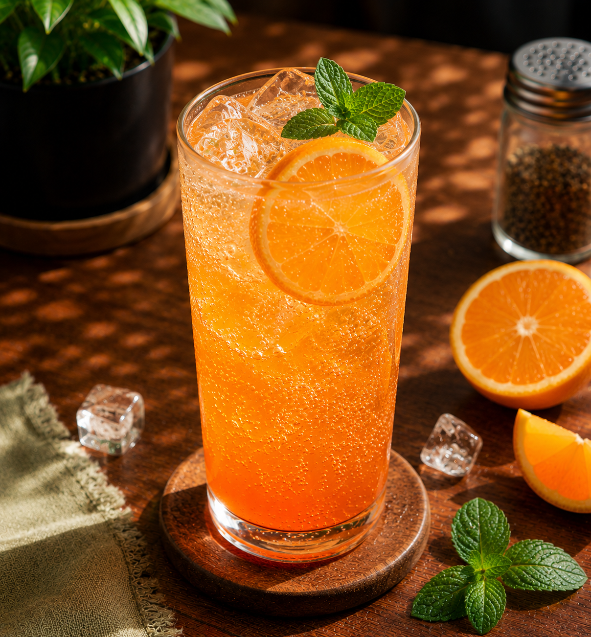 Orange Sunset Soda