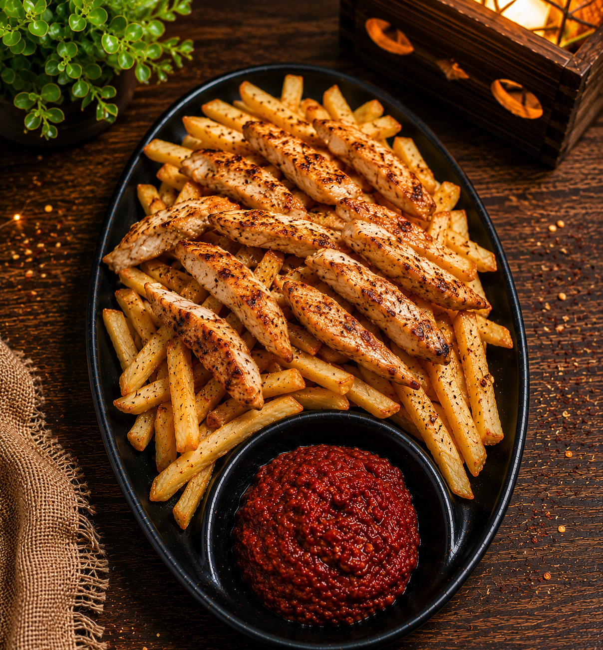 Loaded Chicken Fries