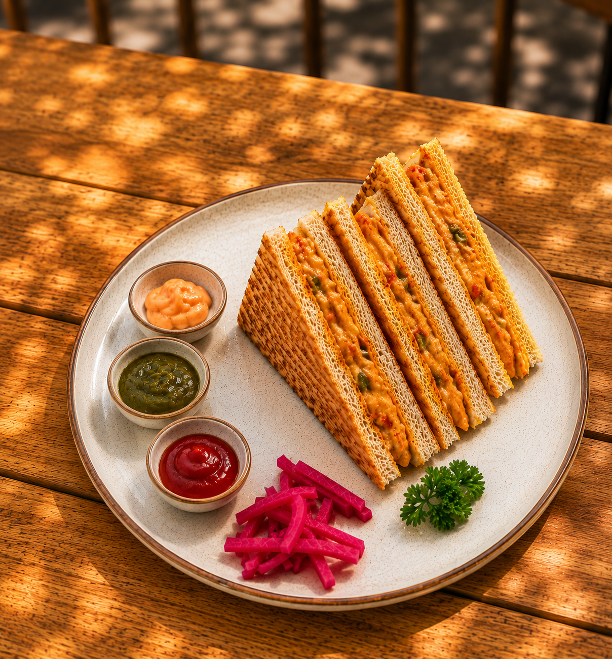 Peri Peri Grilled Sandwich