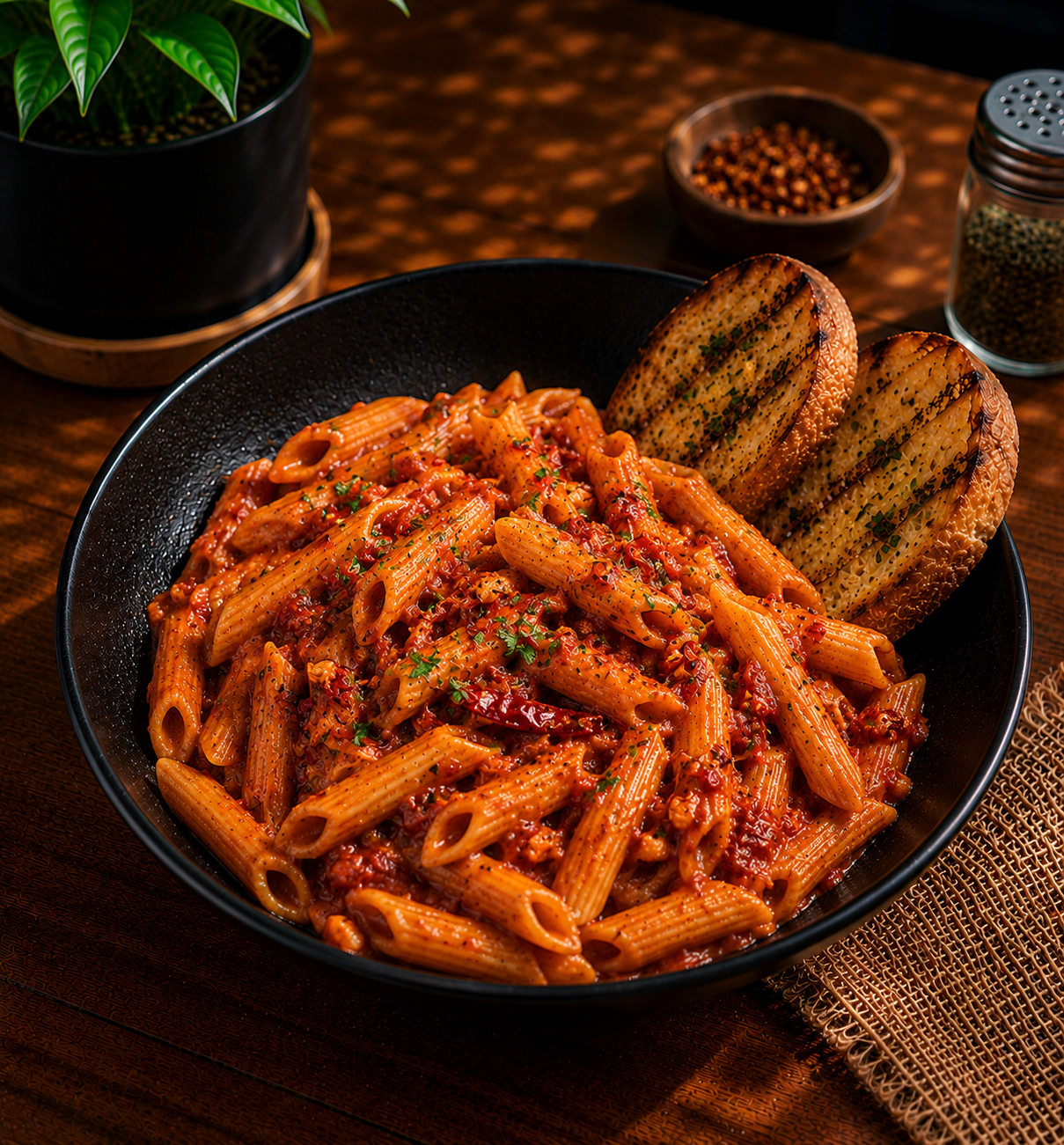 Spicy Arrabbiata Pasta